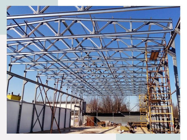 Строительство цехов в Дубна от 613 руб. под ключ