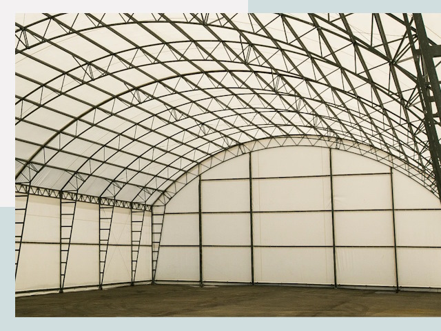 Арочные ангары от 613 руб. в Дубна и Московская область