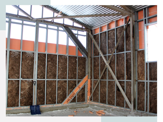 Утепленные ангары в Дубне