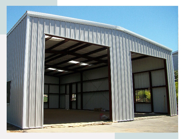 Легковозводимые ангары в Дубне