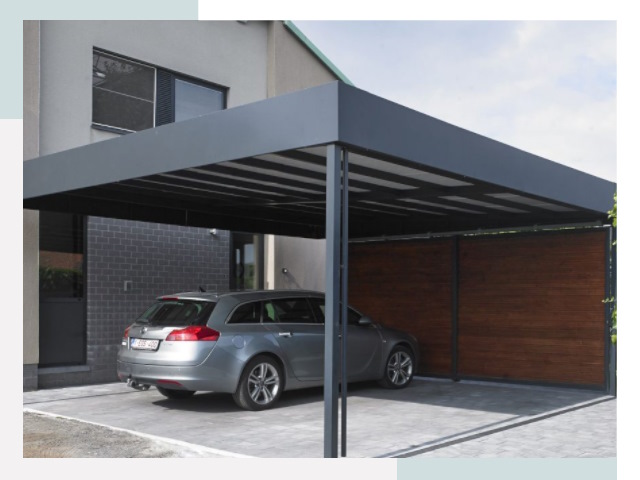 Металлические навесы в Дубне