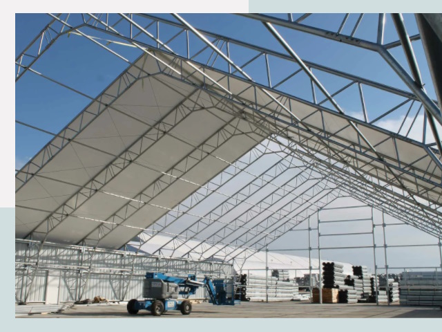 Каркасно-тентовые сооружения от СтальСтрой-Дбн по цене 613 руб.