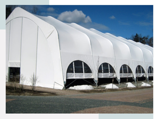 Каркасно-тентовые сооружения в Дубне