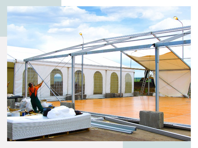 Быстро сборные шатры в Дубне