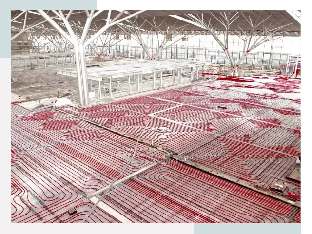 Отопление ангаров в Дубне