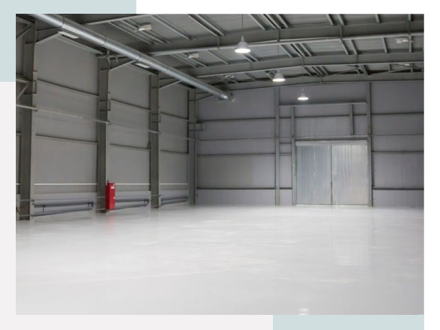 Полы для ангаров в Дубне