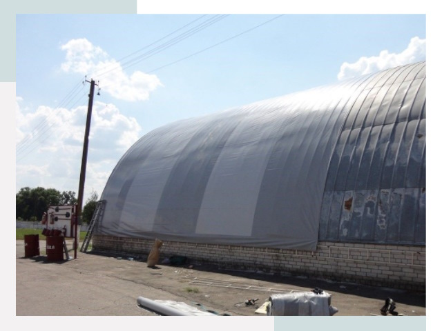 Ремонт ангаров в Дубне