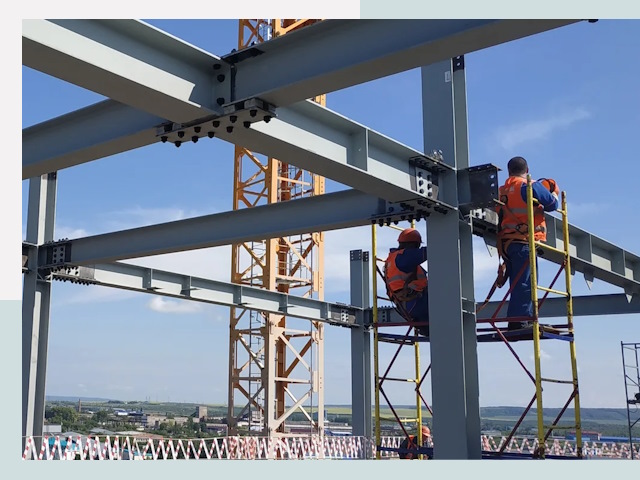 Монтаж металлоконструкций в Дубне