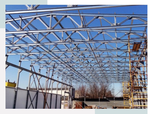 Металлокаркасы для складов в Дубне