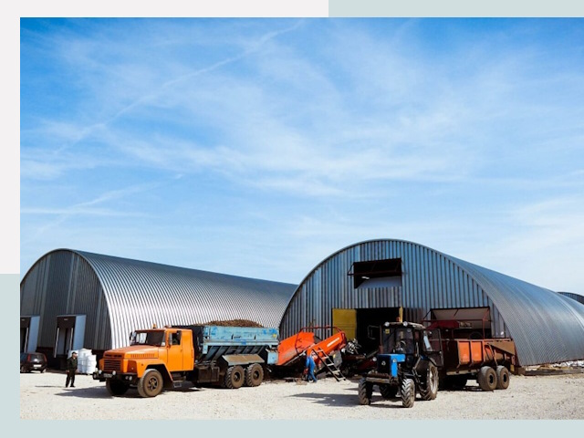 Ангары для спецтехники в Дубне