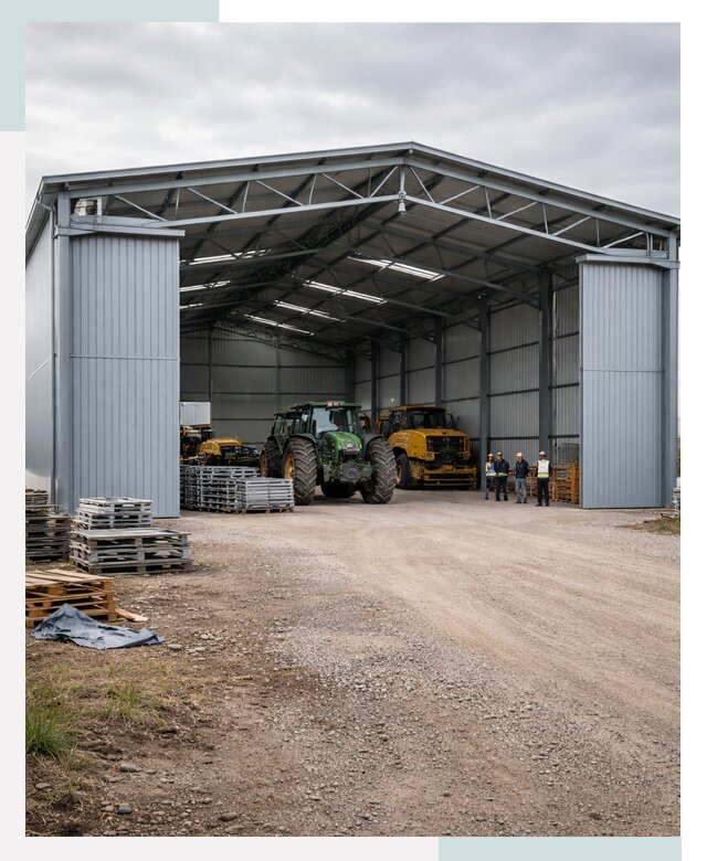 Ангары для сельхозтехники в Дубне от 20418 р. | СтальСтрой-Дбн